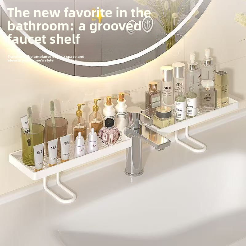 Vertical Faucet Storage Rack