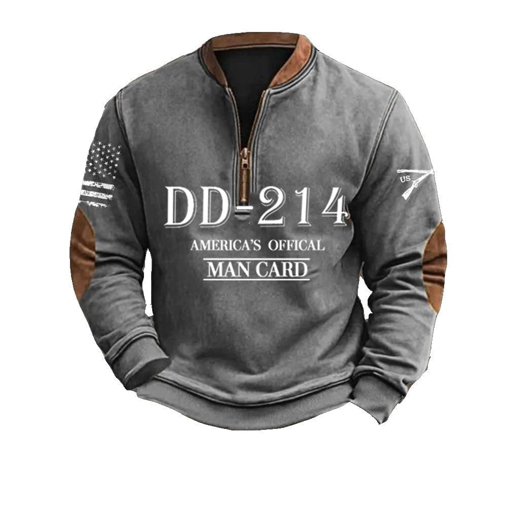 Fashion half-zip men's sport shirt