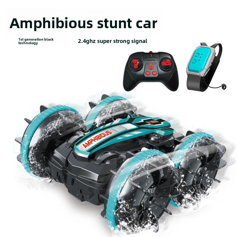 Remote control amphibious stunt car product photo 8