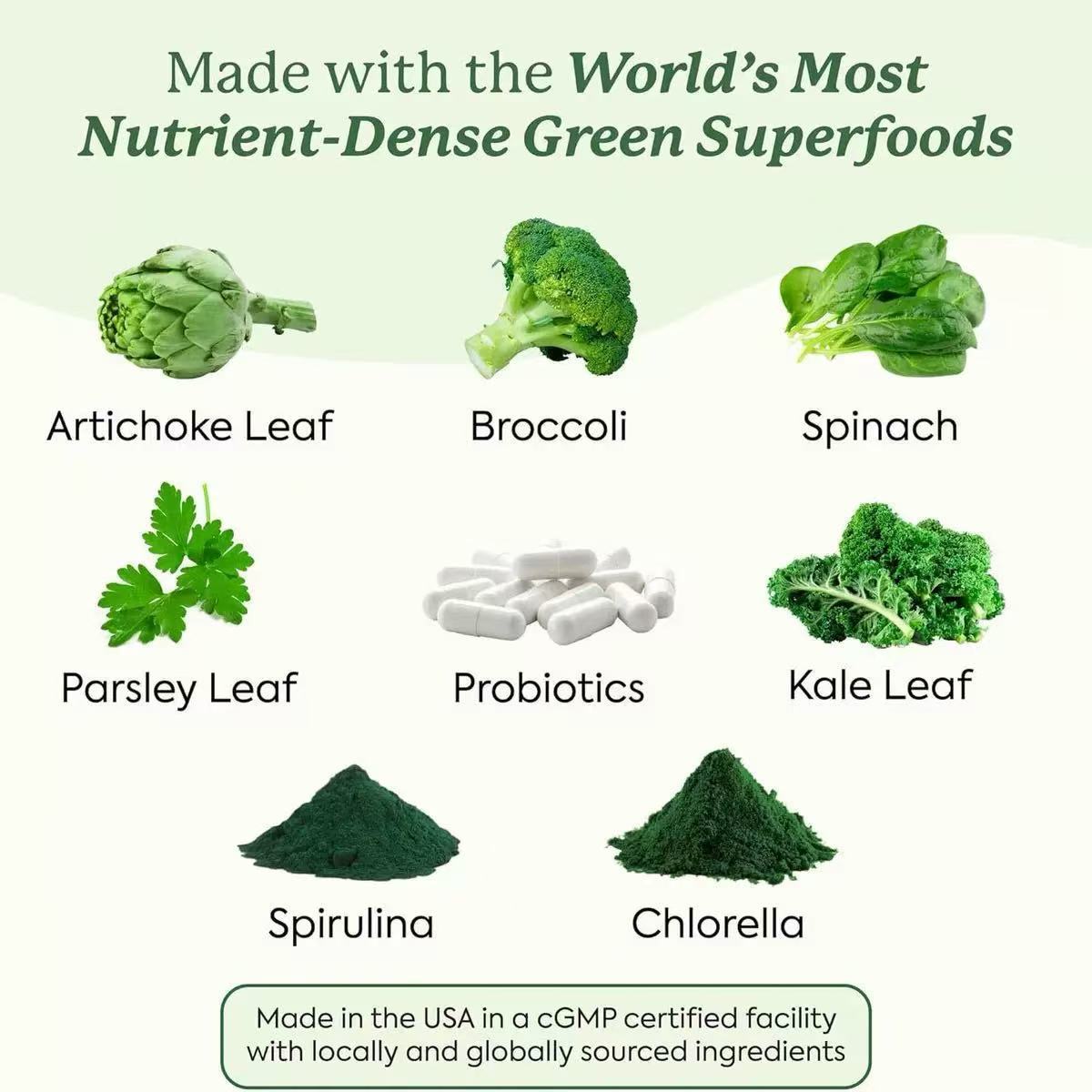 Healthy Green Apple Flavor Gummies