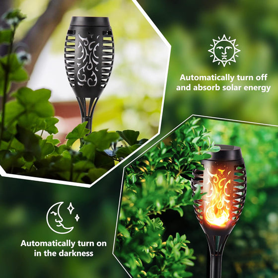 Solar Powered LED Flame Garden Light Outdoor & Pond Lighting product image 1