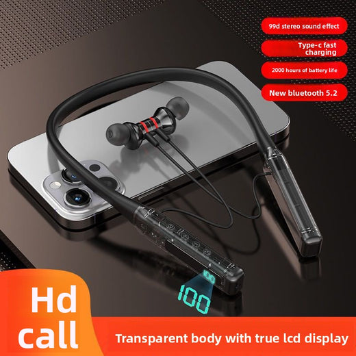 Wireless Noise-Canceling Sports Neckband Earphones