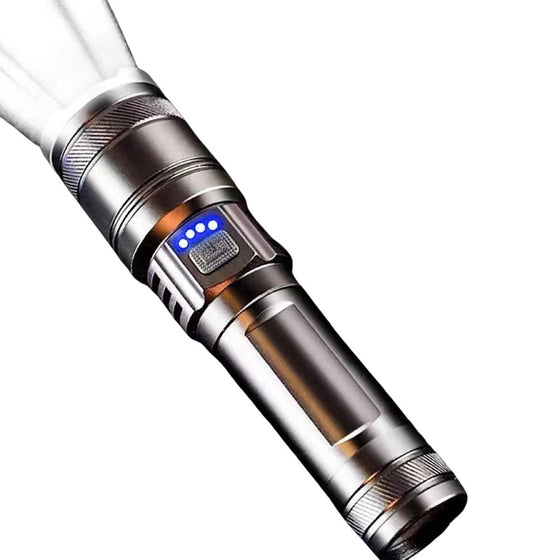 High Brightness Rechargeable LED Flashlight Outdoor Lighting & Tools product image 1