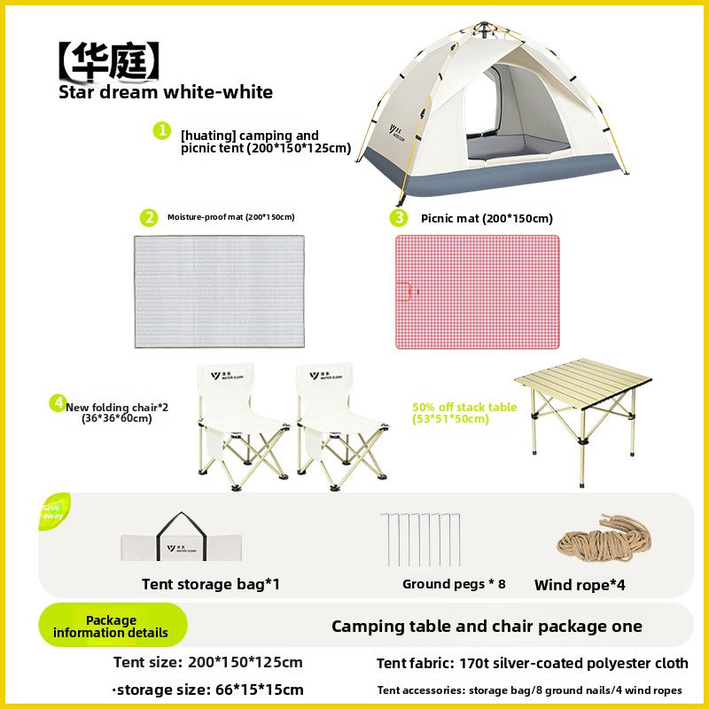 Portable Instant Pop Up Camping Tent