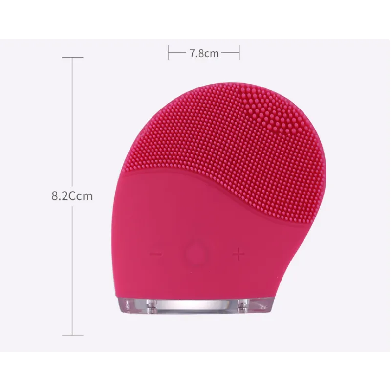 Electric Silicone Facial Cleansing Brush — Waterproof USB Rechargeable - Image 3