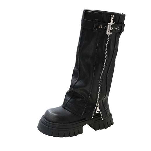 Women's Thick-Soled Knight Boots