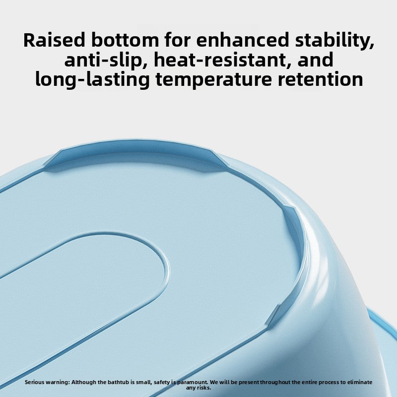 Thickened Non-Slip Plastic Baby Bathtub Long Shaped Children Bath Basin
