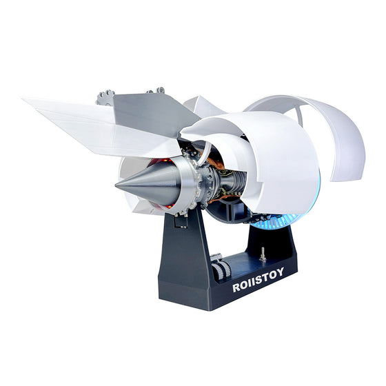 Turbofan jet engine display model, photo 4