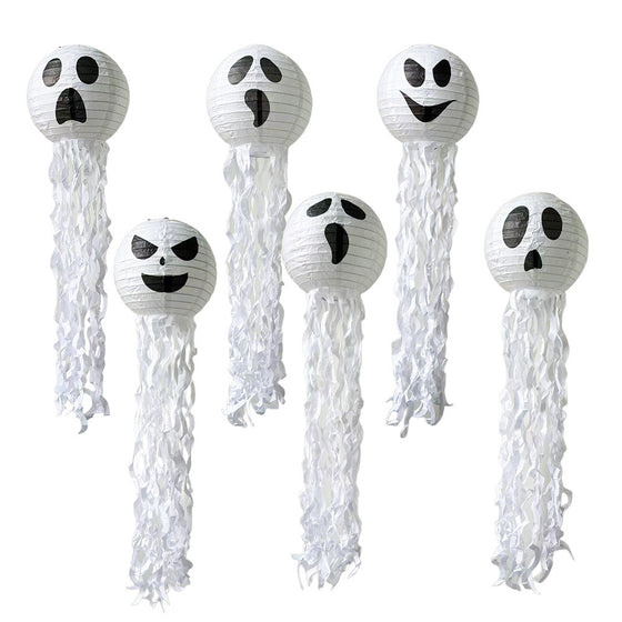 Halloween Paper Lantern Set Jellyfish Pumpkin Decor Decor product image 6