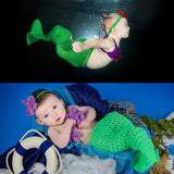 Mermaid children's photography costume
