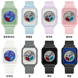 Sanda Minimalist Digital Watch with 3D Cube Dial