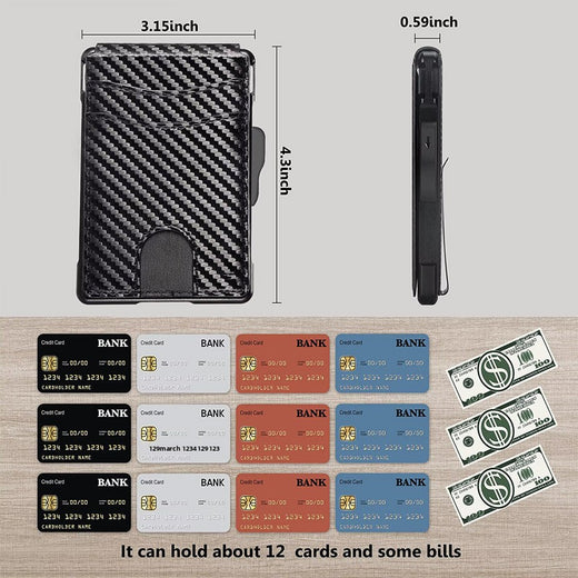 Carbon fiber ultra-thin card bag Clothing & Accessories product image 2