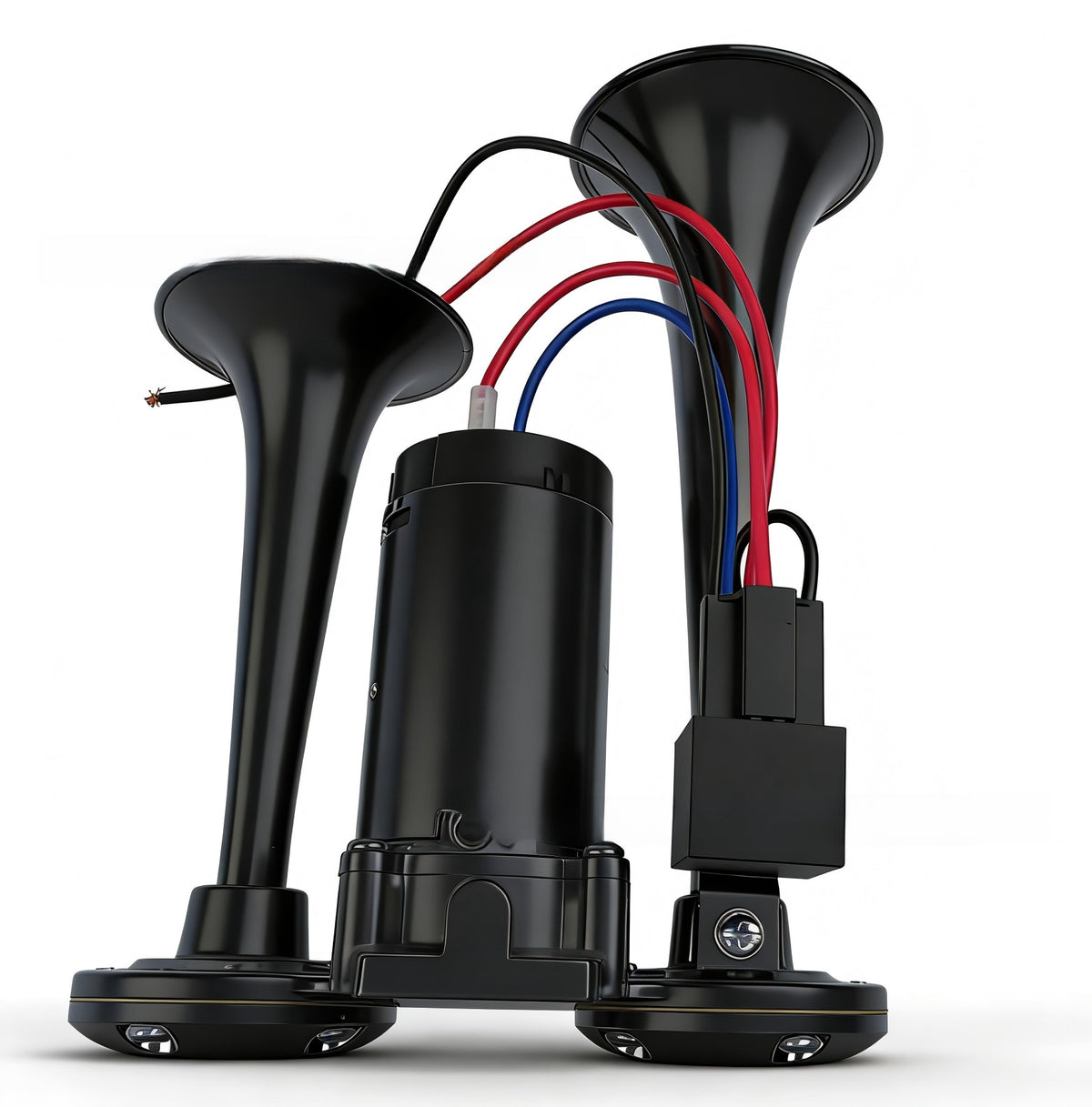 Integrated Dual-Tube Electric Air Horn