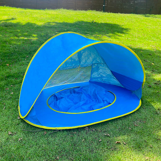 Foldable Children Sunshade Beach Tent with Pool