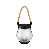 Solar Powered Flame Effect Garden Lantern