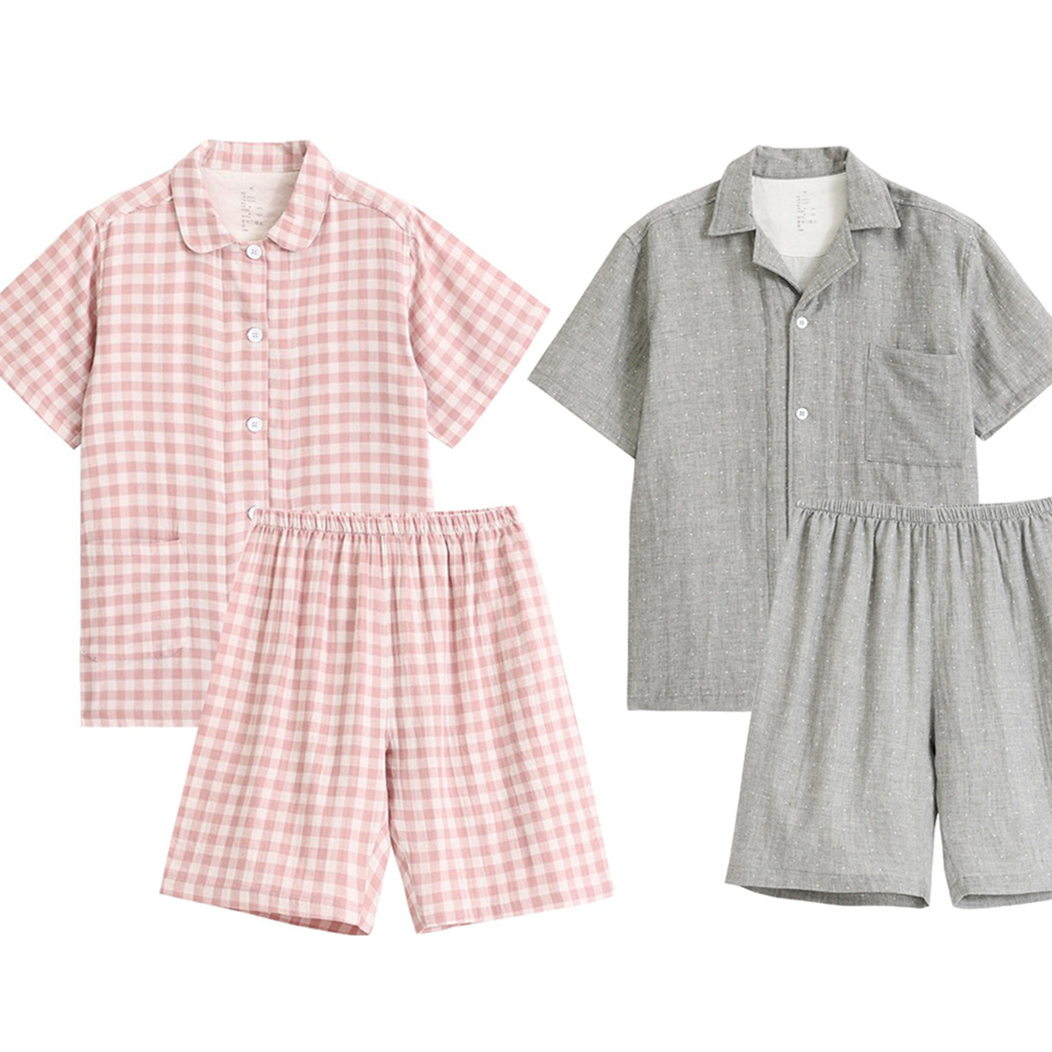 Cotton Short Sleeve Pajama Set