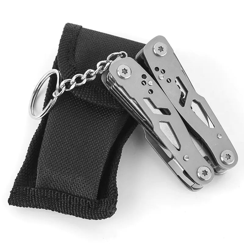 Compact EDC pocket multitool outdoors