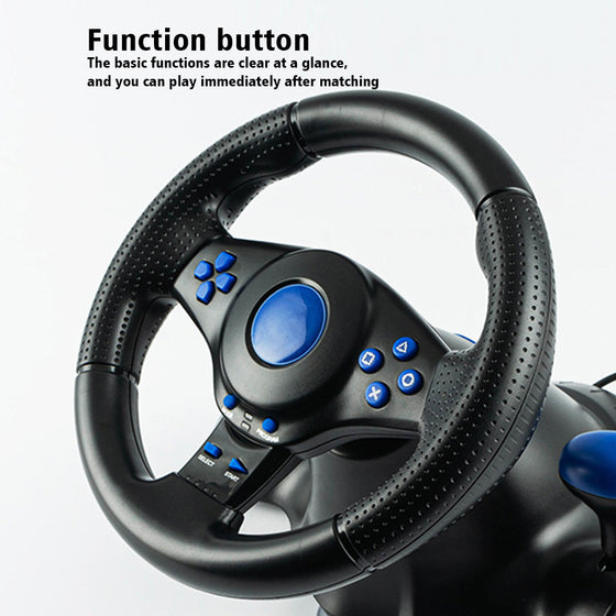 Multi-Platform Racing Game Steering Wheel Gaming Electronics product image 3