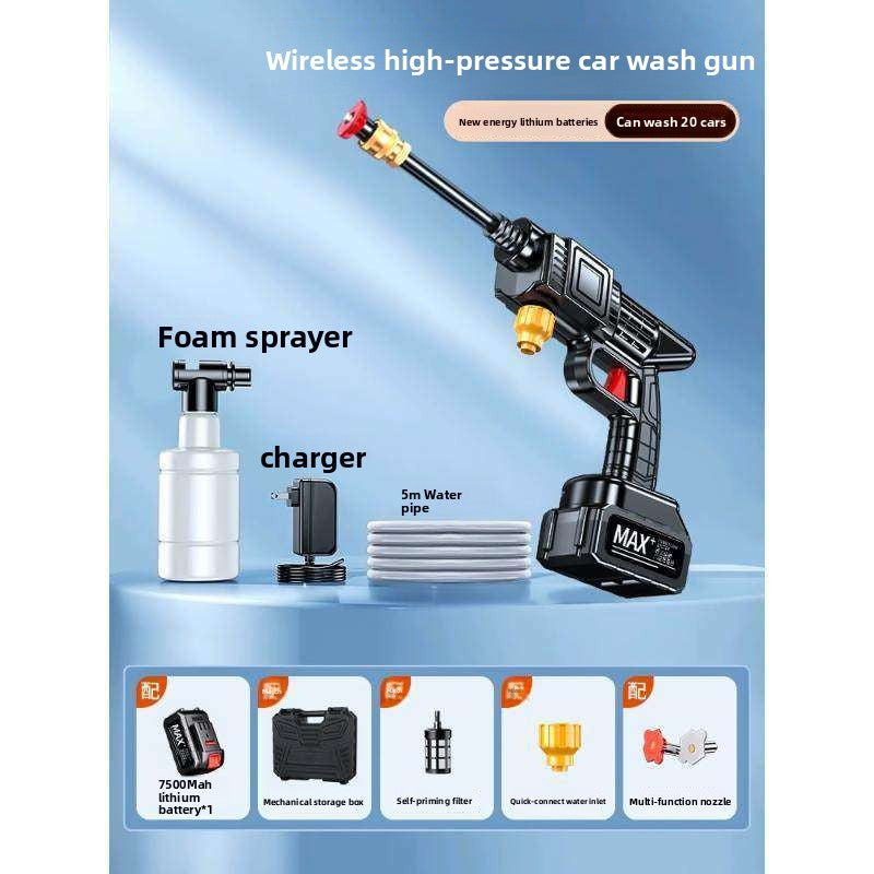 High-Pressure Car Washer with 5m and 10m Hose Options, image 6 of 10