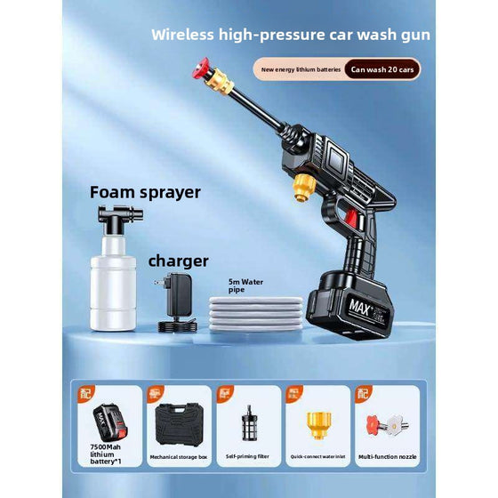 High-Pressure Car Washer with 5m and 10m Hose Options, image 6 of 10