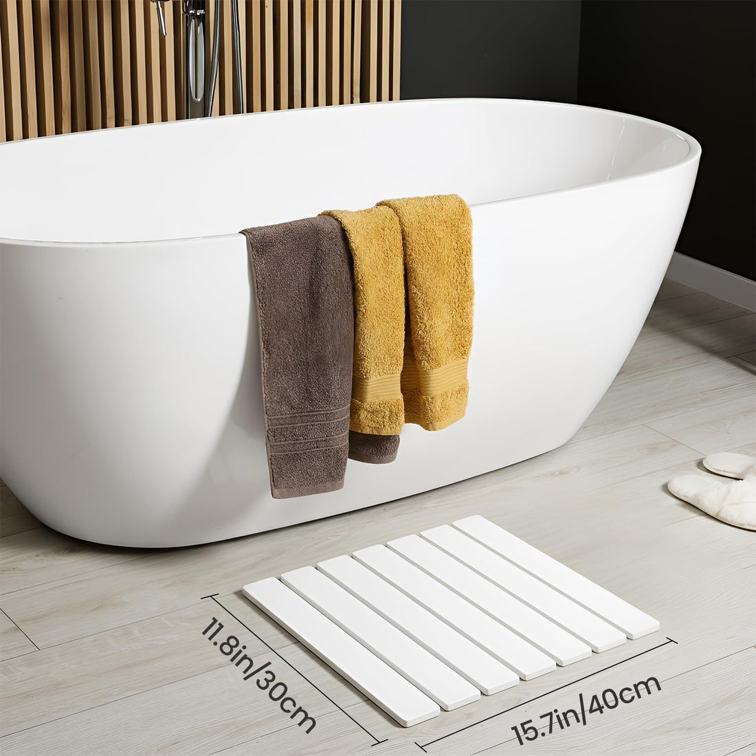 Bath Mat Diatomite Bath Mat Non-slip Quick-drying Mat Absorbent Mat