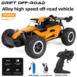 Alloy Off-Road Remote Control Car with LED Lights