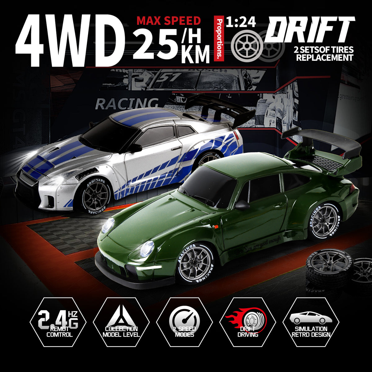 Four-Wheel Drive Racing Toy
