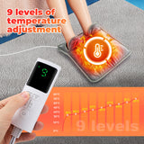 Adjustable Temperature Heating Foot Pad with Timer