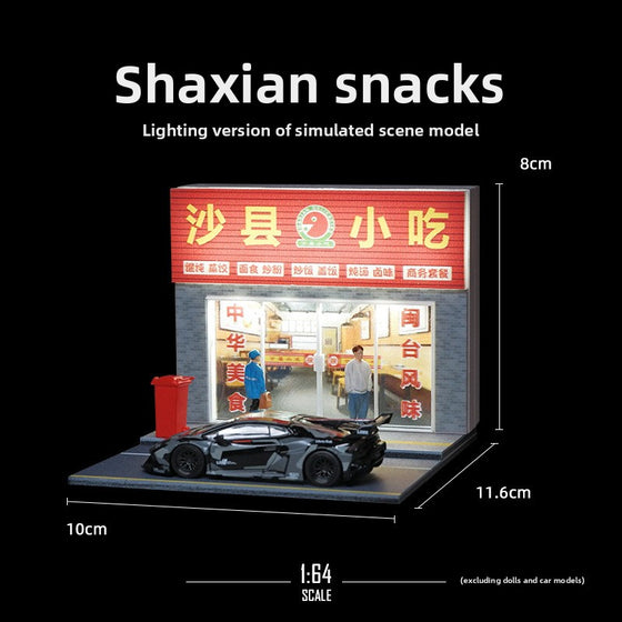 Simulation 1:64 Miniature Building Scene Model with Lights product image 6