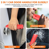 Multifunctional car handle assistance
