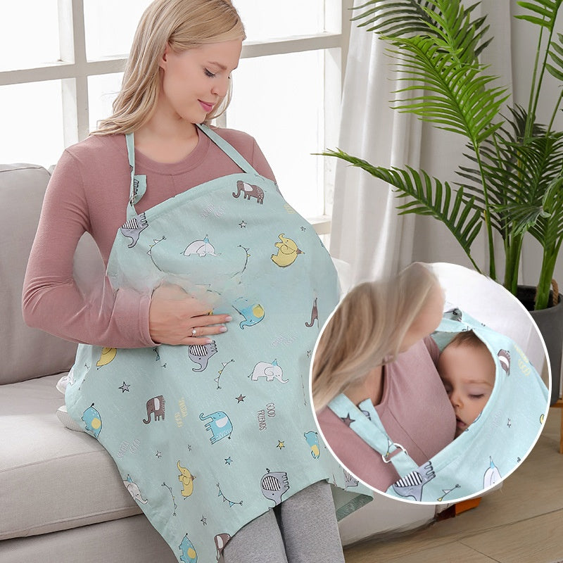 Cotton Breastfeeding Cover Scarf