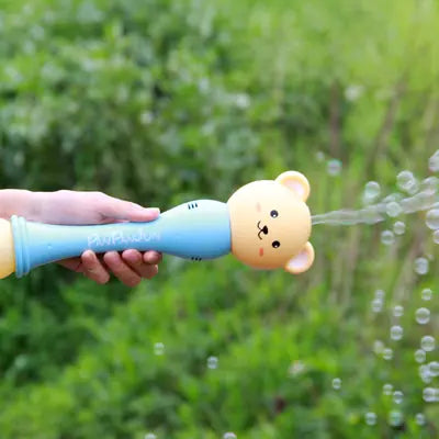 Kids Bubble Machine — Automatic Bubble Blower with Music & Wands - Image 2