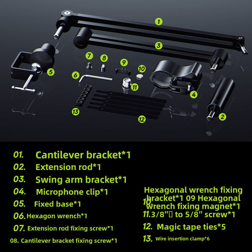 Three-section rotating shockproof frame