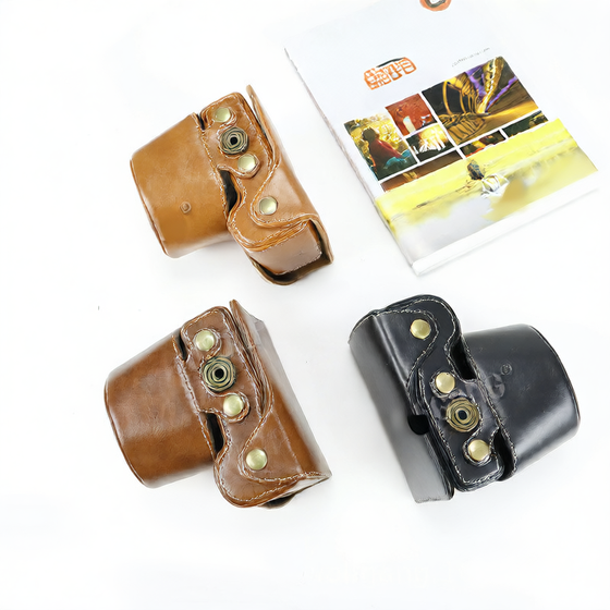 ZVE10 mini single leather case protective cover Action Cameras product image 1