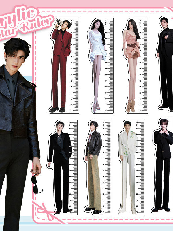 Celebrity Themed Acrylic Ruler