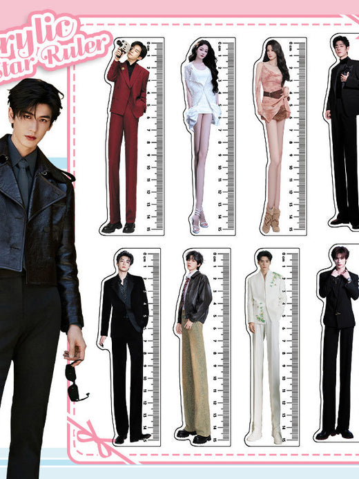Celebrity Themed Acrylic Ruler
