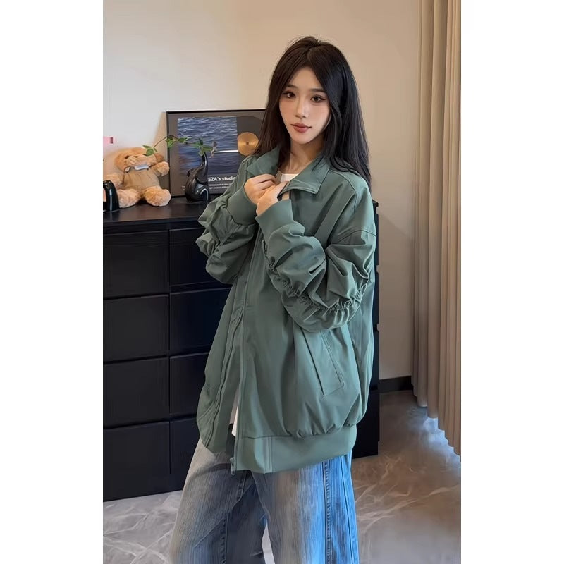 Unisex Autumn Three-Proof Loose Fit Outdoor Jacket