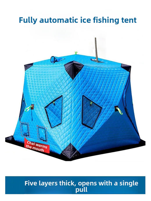 Outdoor fishing with cotton tent