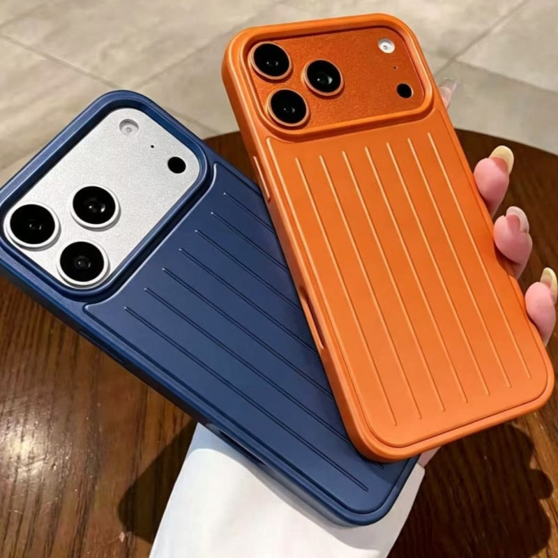 Metal Stripe Phone Case for iPhone Series