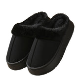 Plush Fur-Lined House Slippers