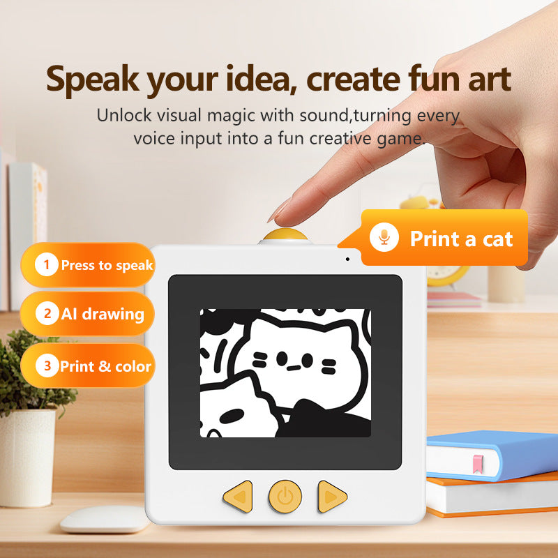 Children's AI Smart Voice Thermal Printer