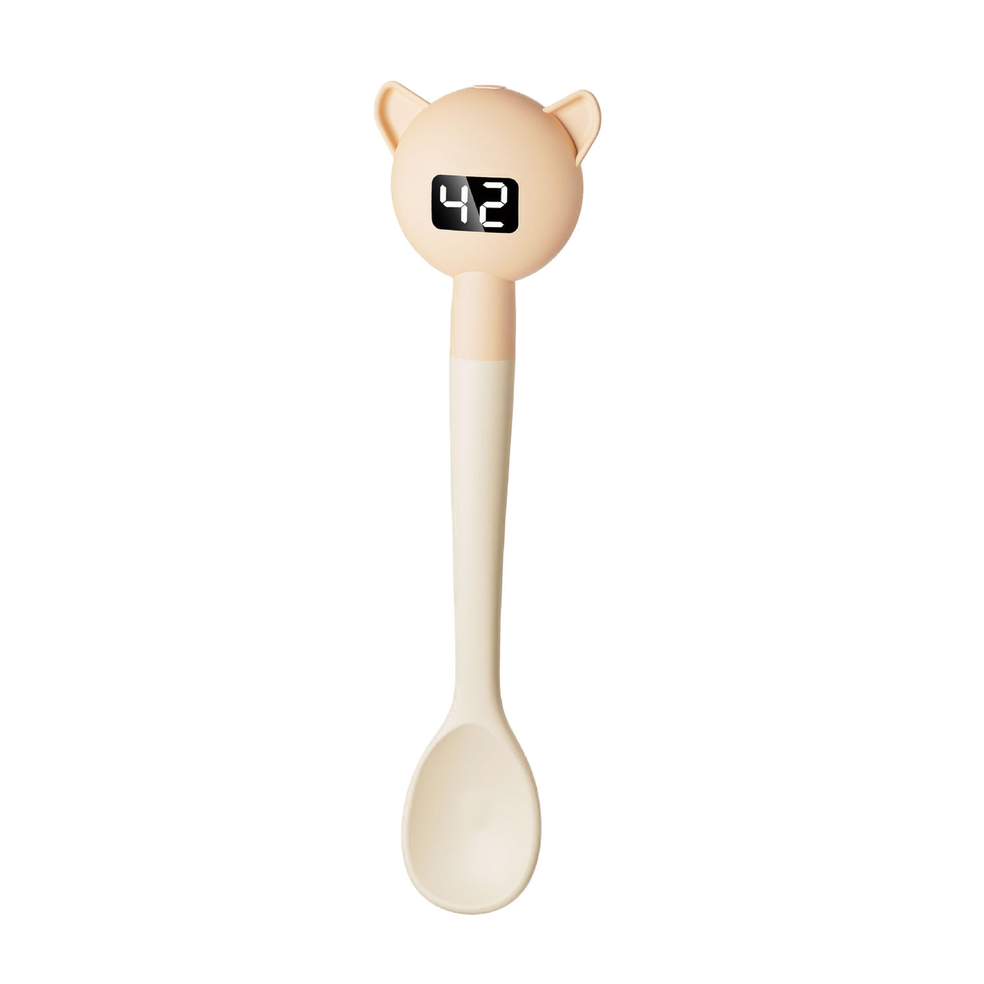 Temperature Sensing Silicone Feeding Spoon