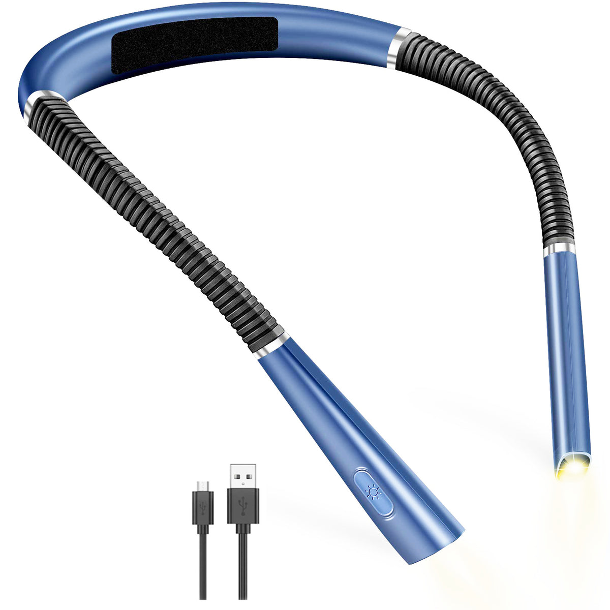 Adjustable Neck Reading Light with Rechargeable Battery