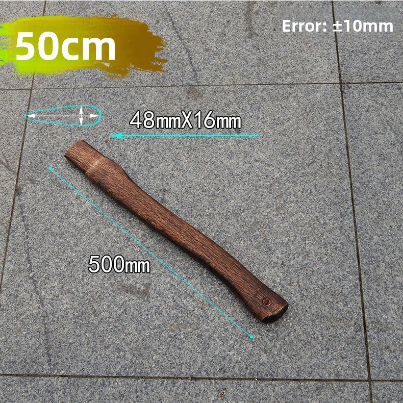 Carbonized Hardwood Axe Handle for Outdoor Use