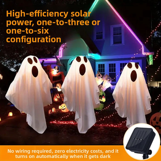 Solar Halloween Ghost Ground Lighting