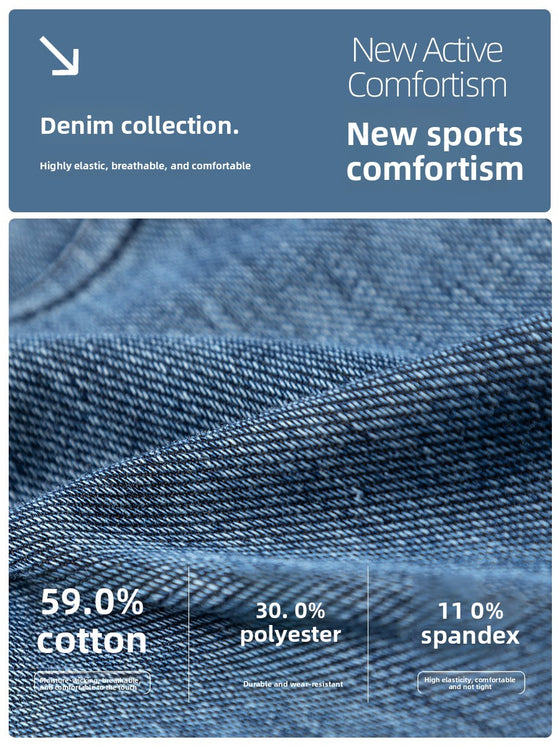 Women's high-waist wide-leg denim pants, photo 4