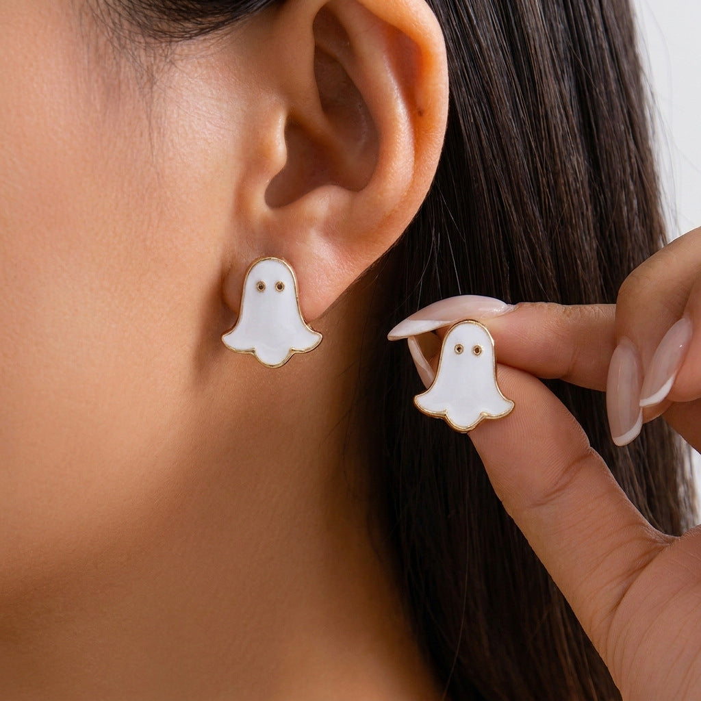Halloween Themed Cartoon Jewelry Set