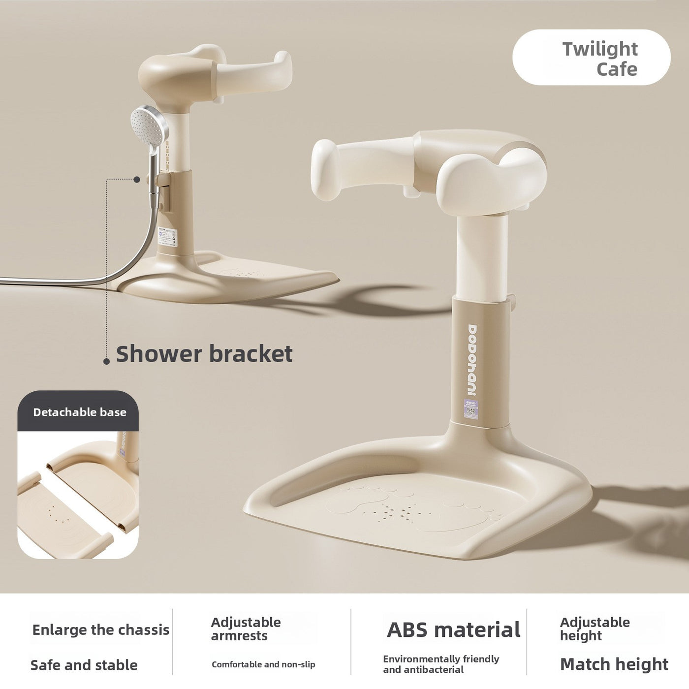 Foldable Baby Bath Rack with Non-Slip Base