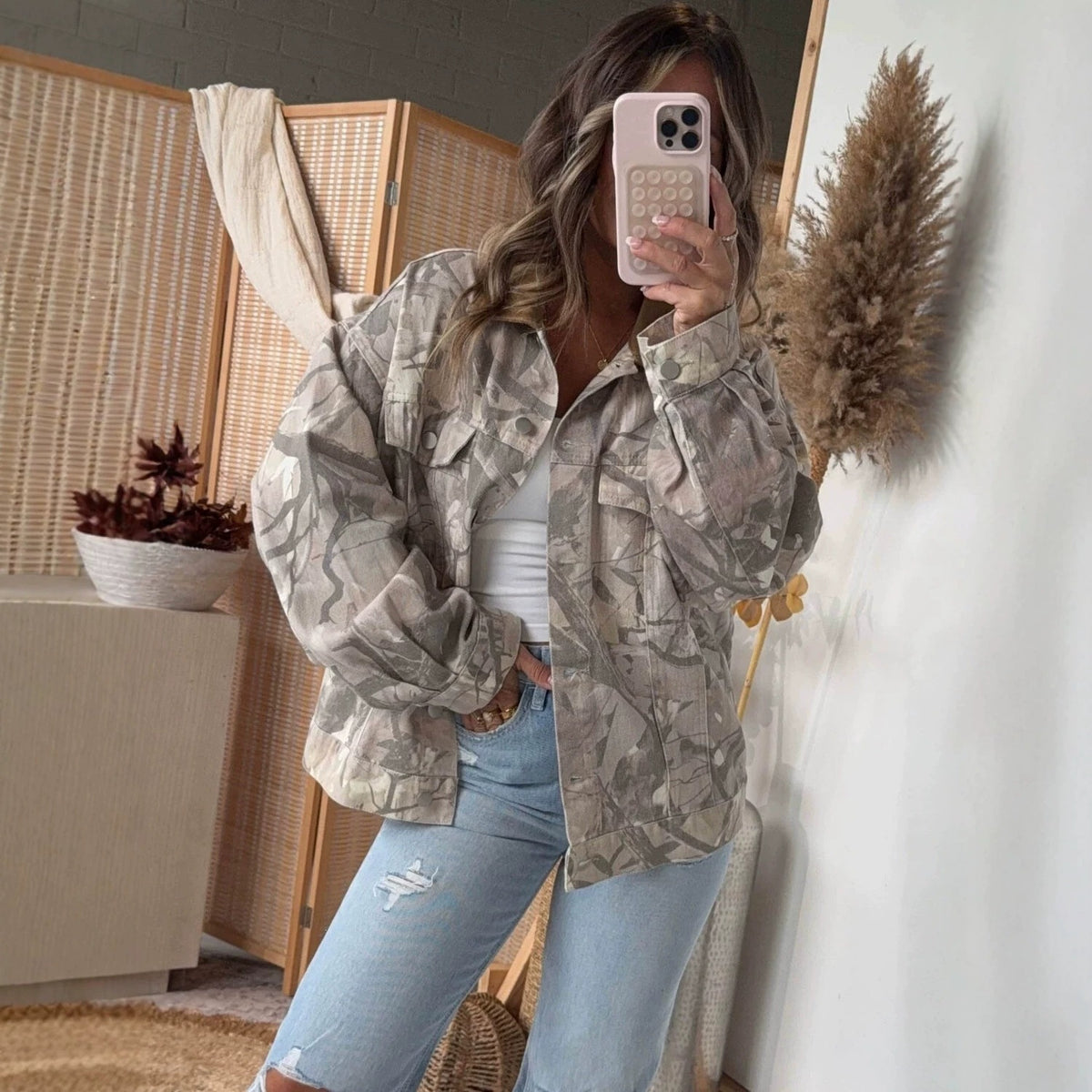 Vintage Denim Work Jacket