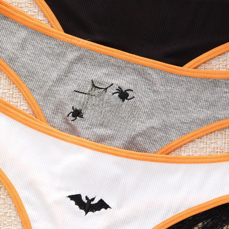 Halloween pumpkin thong